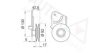 FORD 1657176 Tensioner Pulley, V-belt